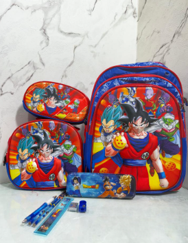 Morral Trío Escolar + Cartuchera para Niñ@s