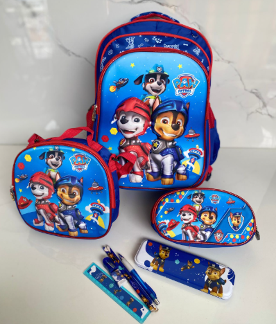 Morral Trío Escolar + Cartuchera para Niñ@s