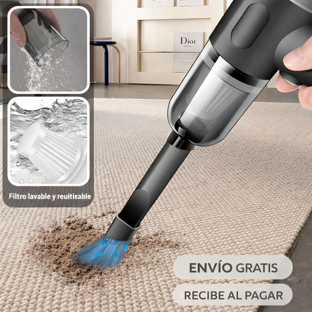 Aspiradora de Mano de Alta Potencia 2 en 1 PowerVac Pro®