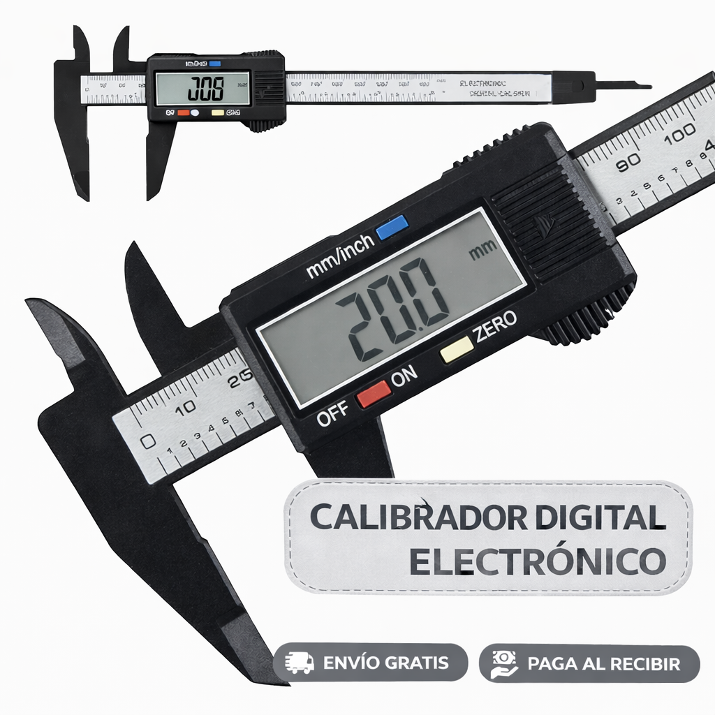 Calibrador Digital Electrónico PrecisionPro Cal®