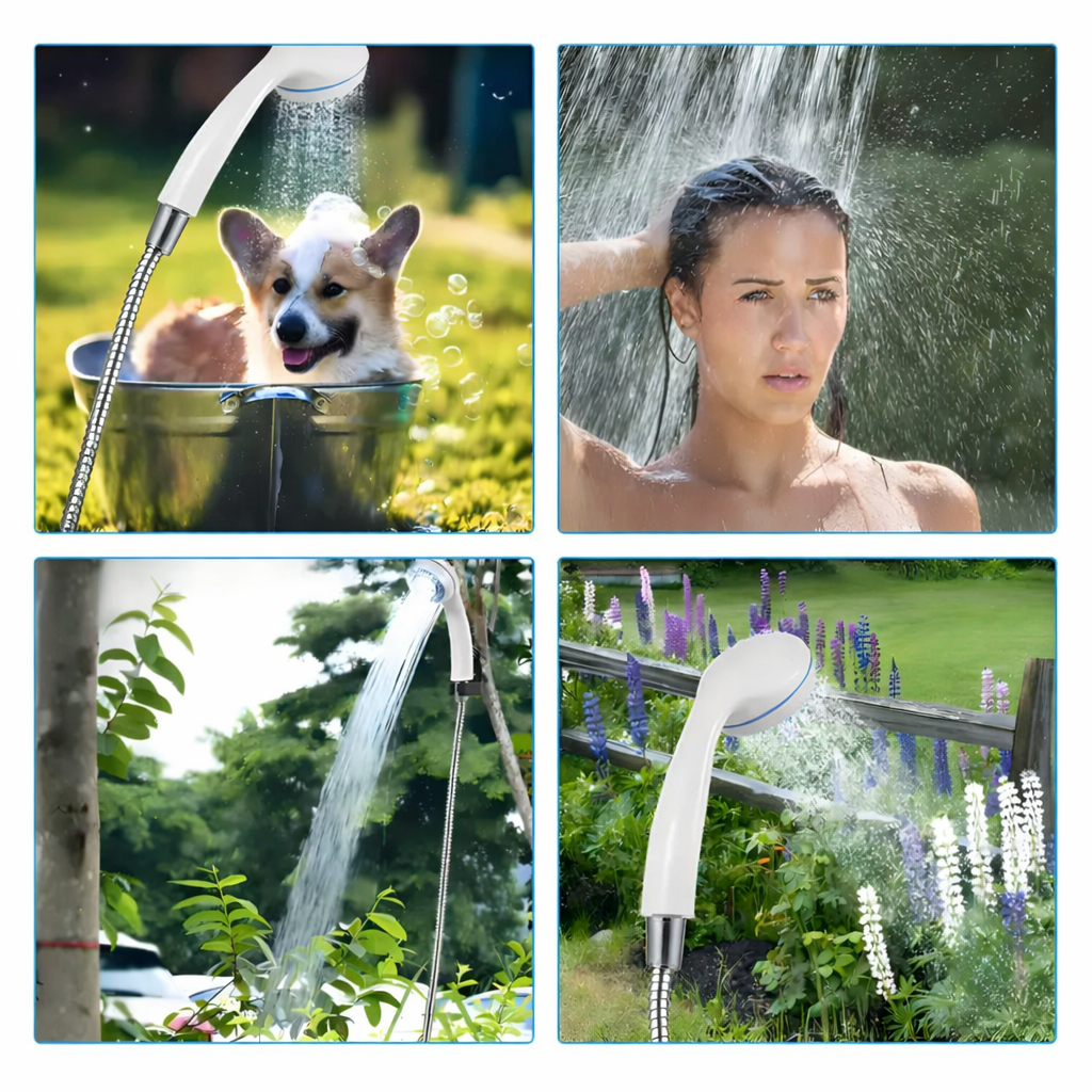 Ducha Portátil Recargable HydroGo®