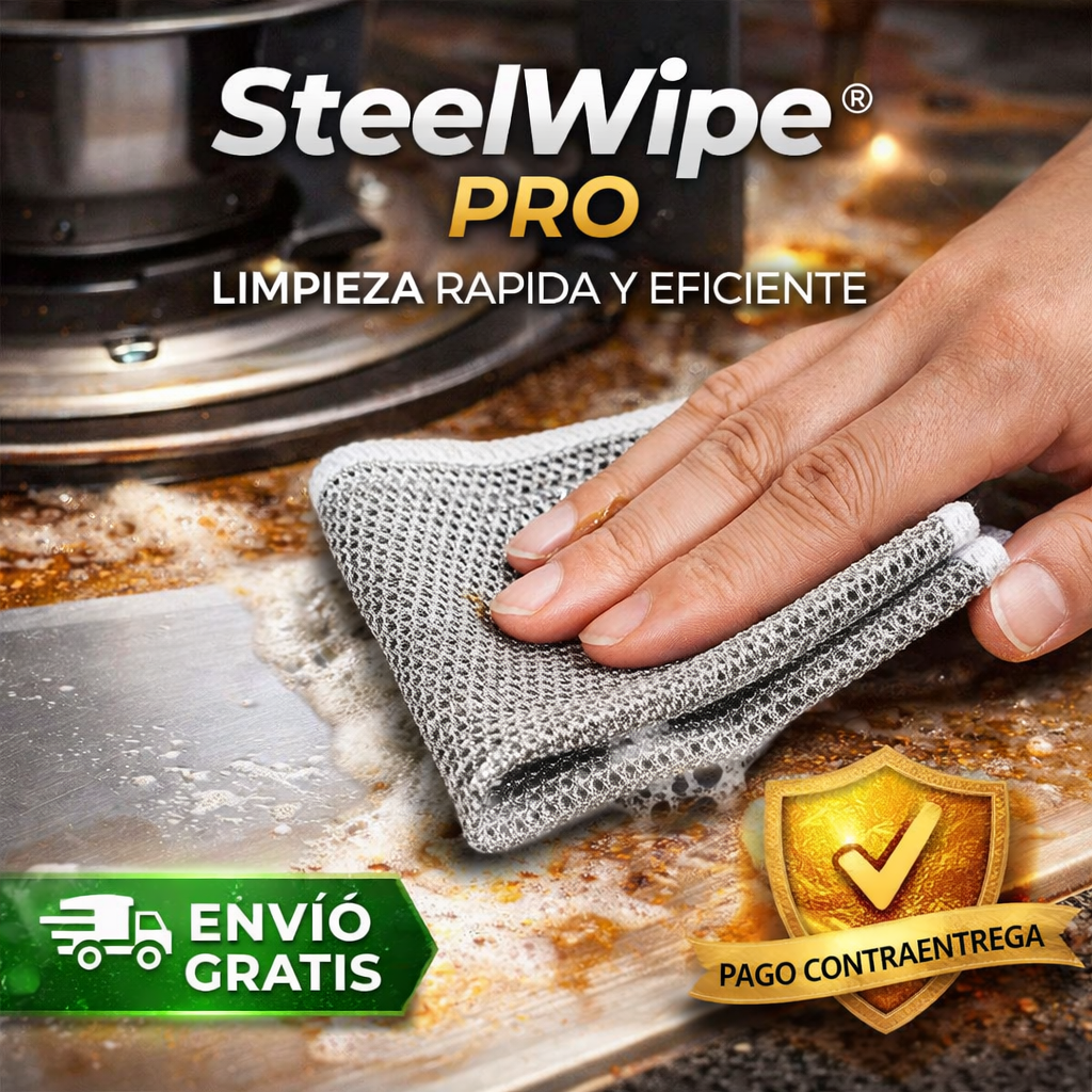 Paño Multifuncional X 10 SteelWipe Pro®