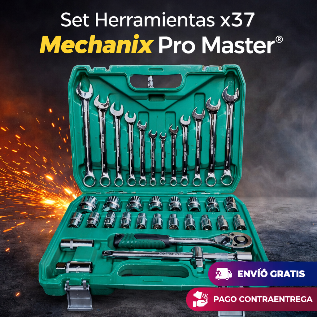Set Herramientas x37 Mechanix Pro Master®