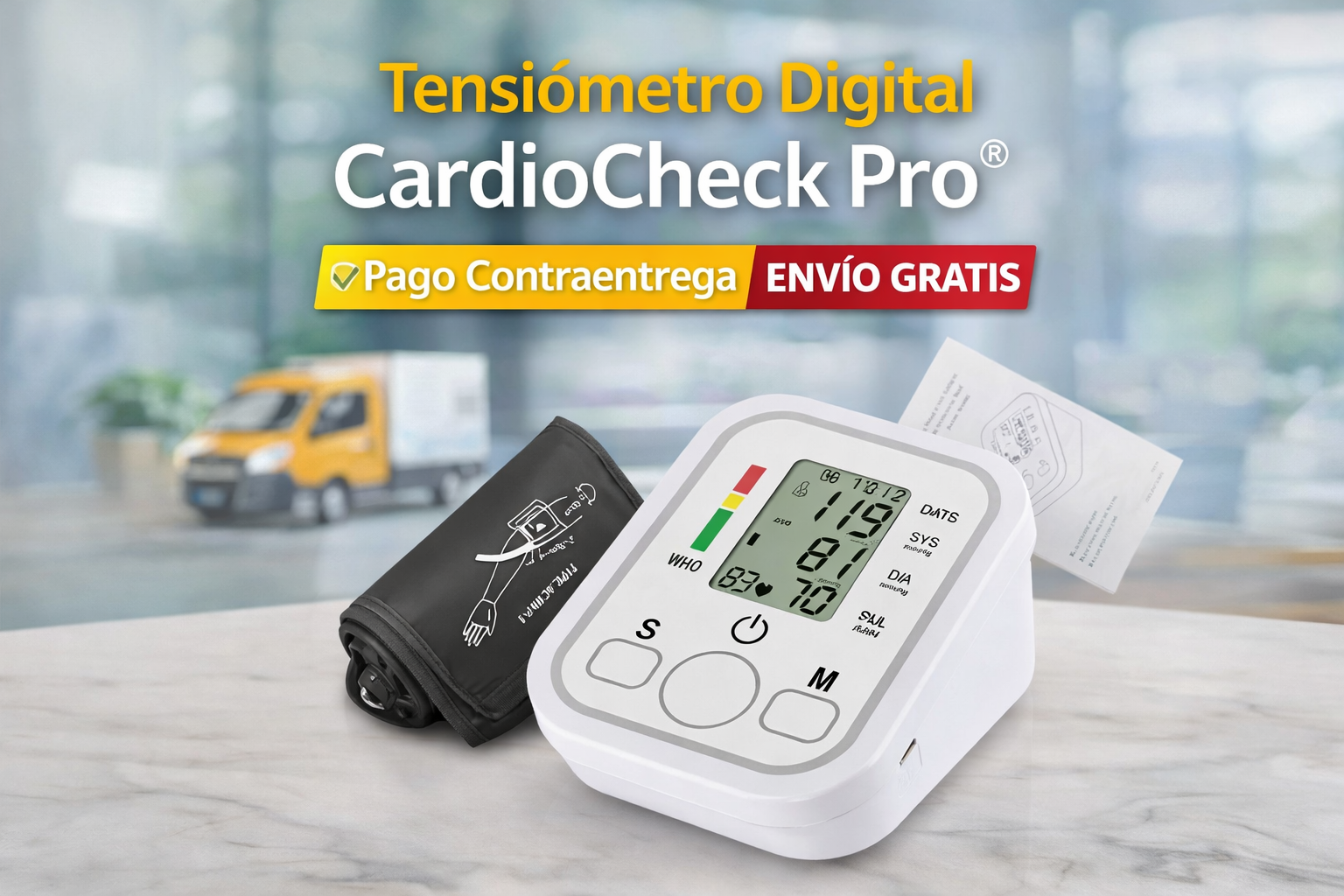 Tensiómetro Digital CardioCheck Pro®