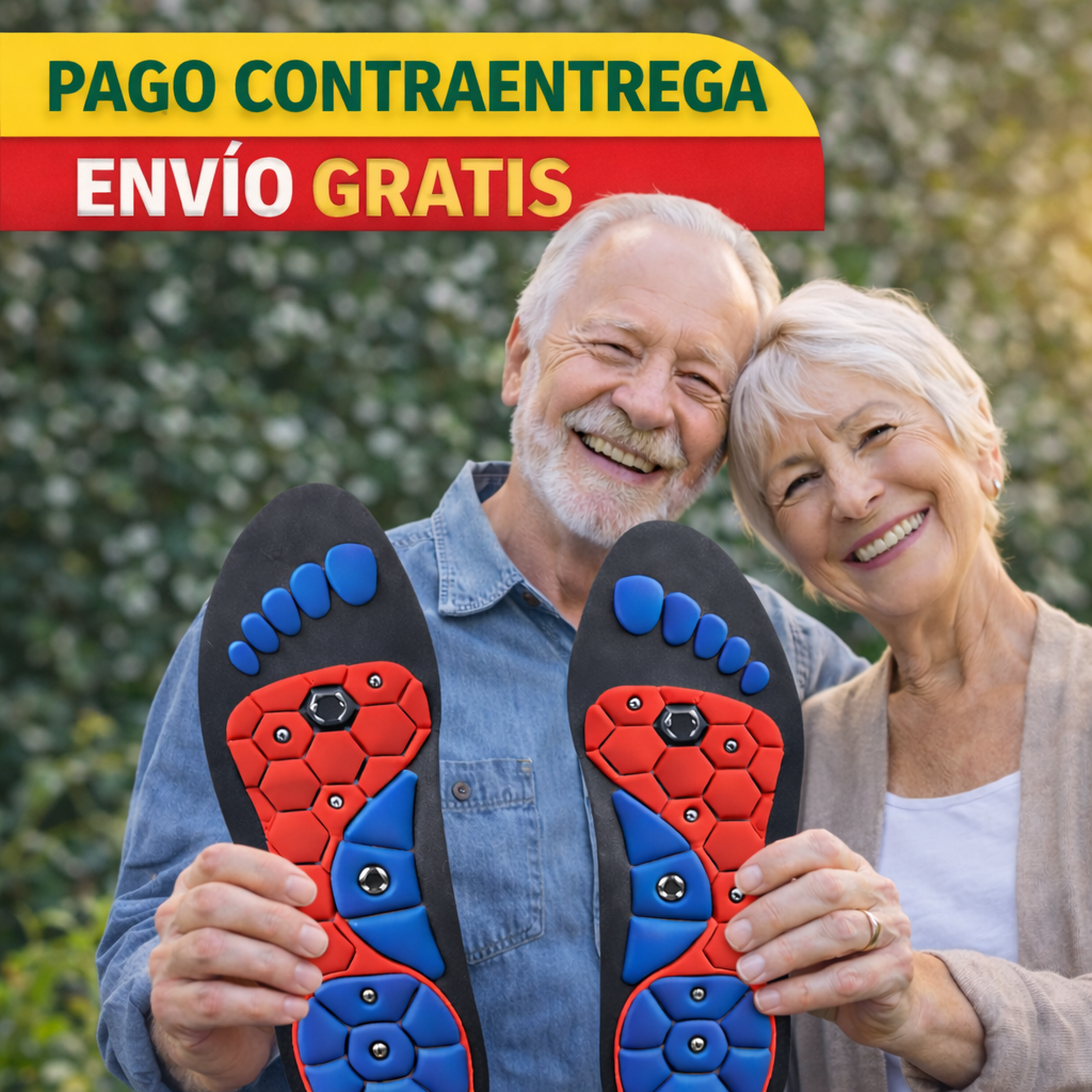 Plantillas Magnéticas de Acupresión ComfortStep®