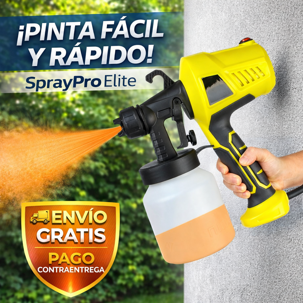 Pistola Para Pintar Electrica SprayPro Elite®