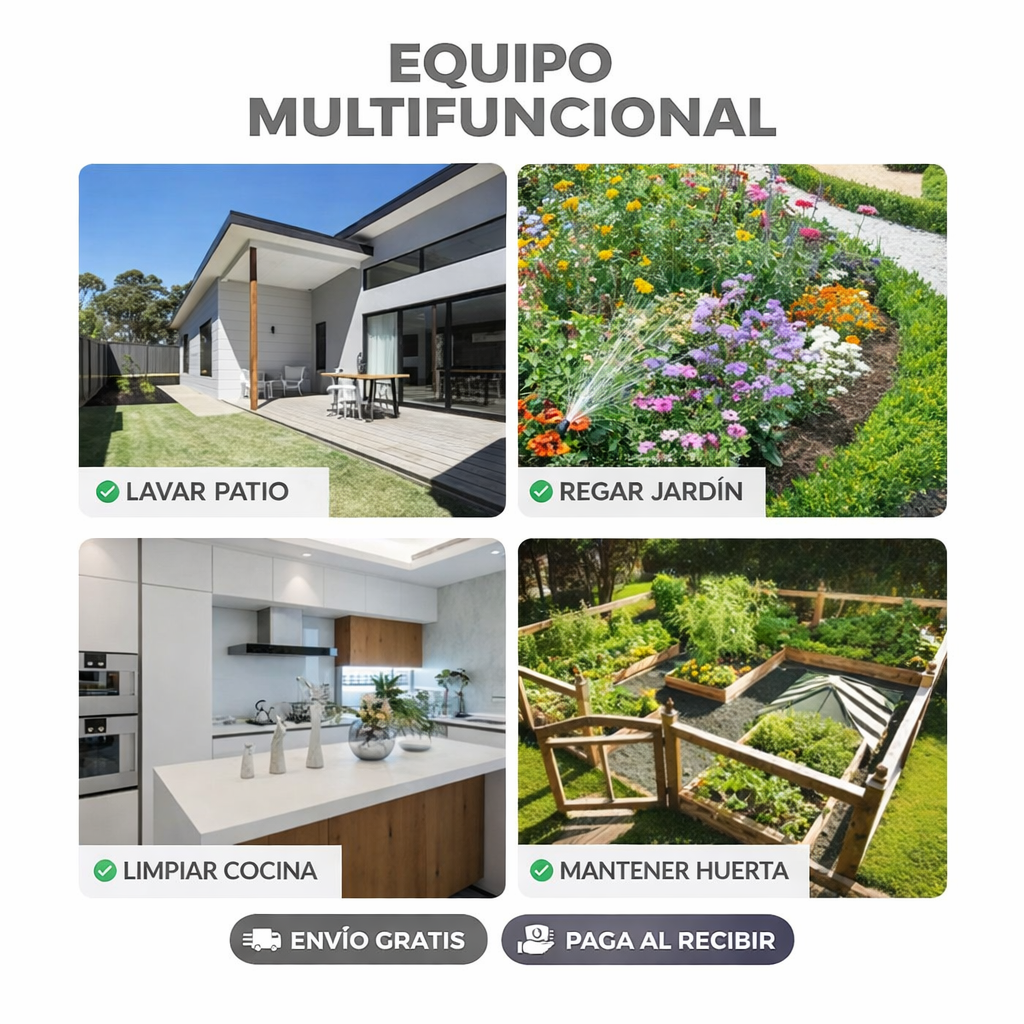 Hidrolavadora Inalámbrica UltraHome®