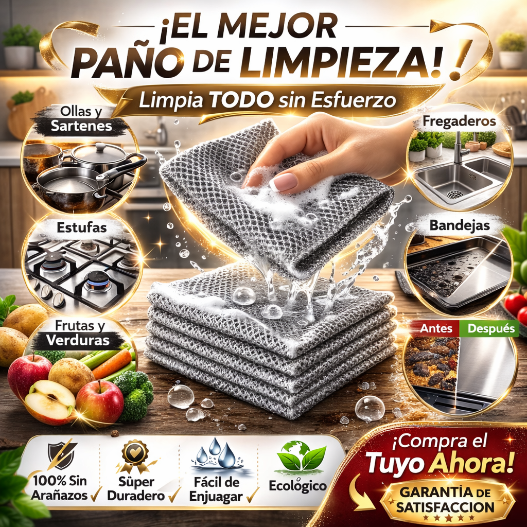 Paño Multifuncional X 10 SteelWipe Pro®