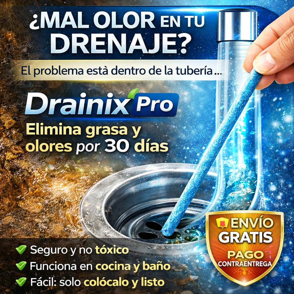 Limpiador Drenajes Drainix Pro®