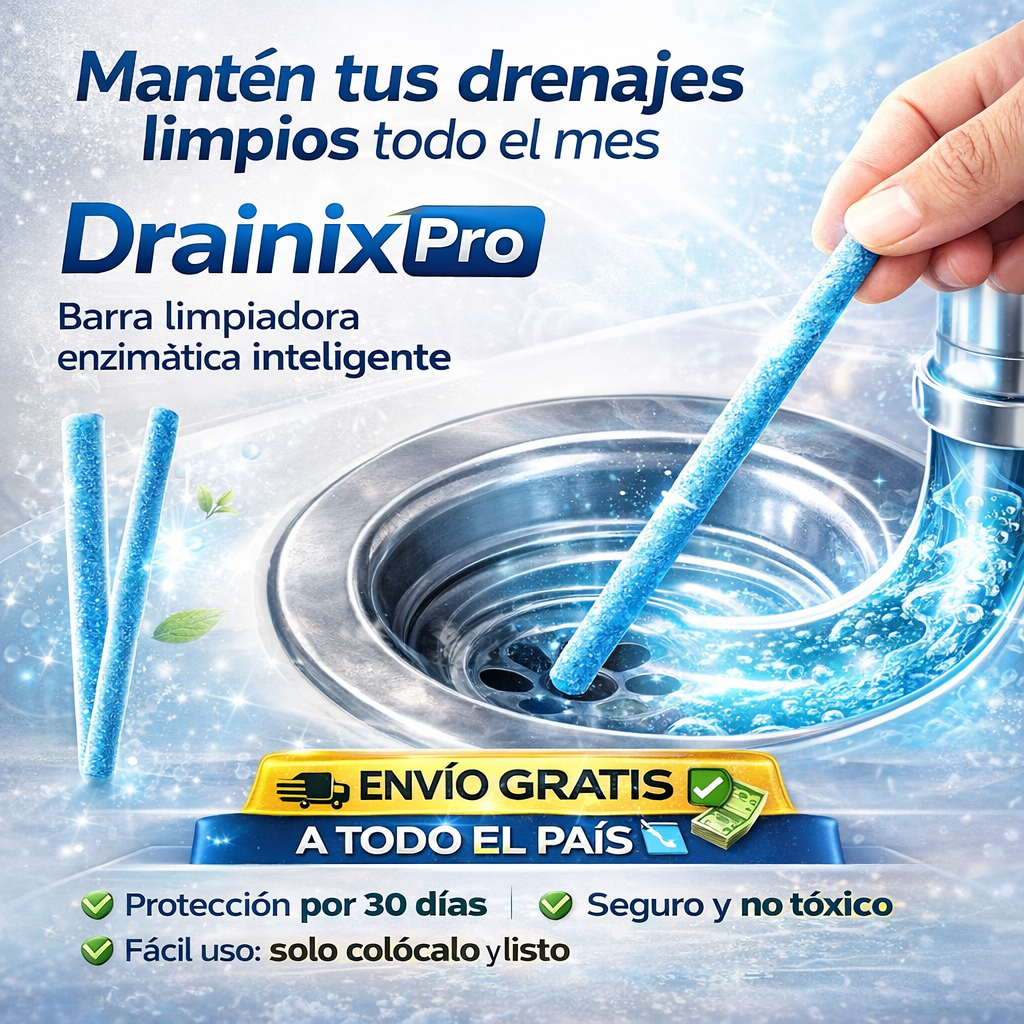 Limpiador Drenajes Drainix Pro®