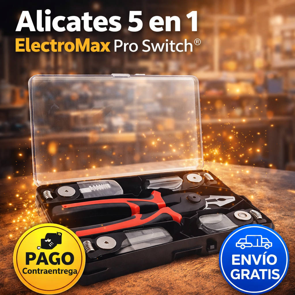 Alicates 5 en 1 ElectroMax Pro Switch®