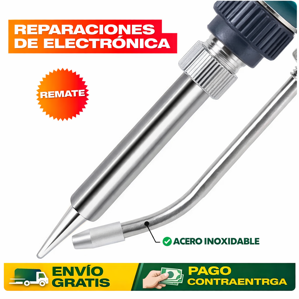 Kit Pistola para Soldar Pinza SolderPro AutoFeed®