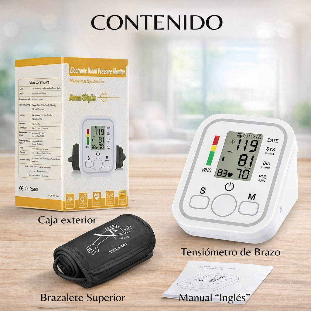 Tensiómetro Digital CardioCheck Pro®