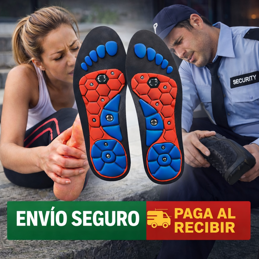 Plantillas Magnéticas de Acupresión ComfortStep®