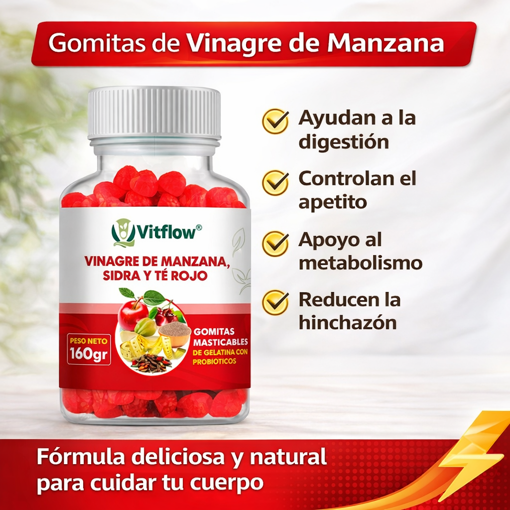 Gomitas de Vinagre de Manzana AppleFit Gummies®