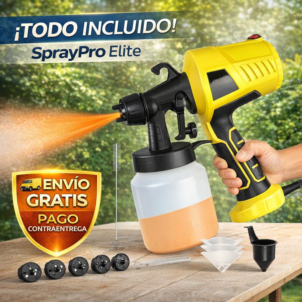 Pistola Para Pintar Electrica SprayPro Elite®