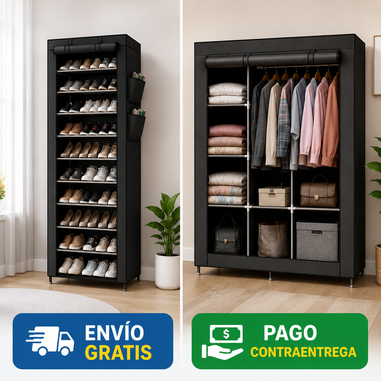 Sistema Organizador Multifuncional HomeSpace Closet®