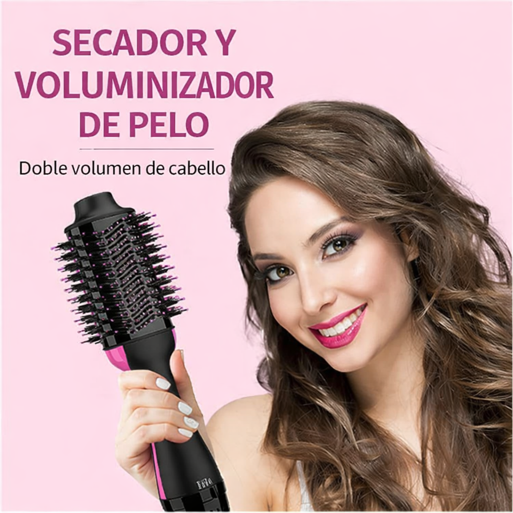 Cepillo Secador Voluminizador 3 en 1 VolumiBrush OneStep®