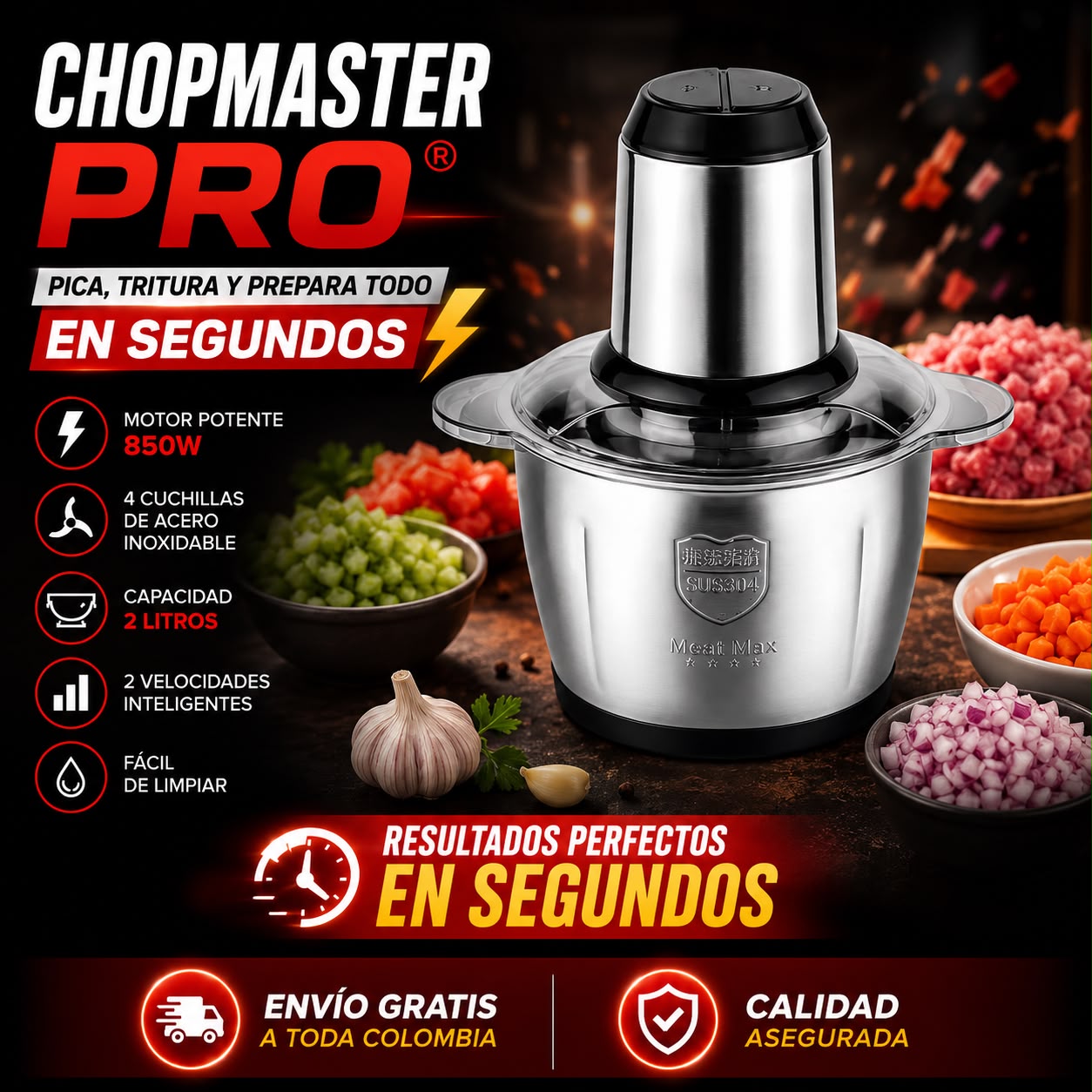 Picatodo Industrial ChopMaster Pro®