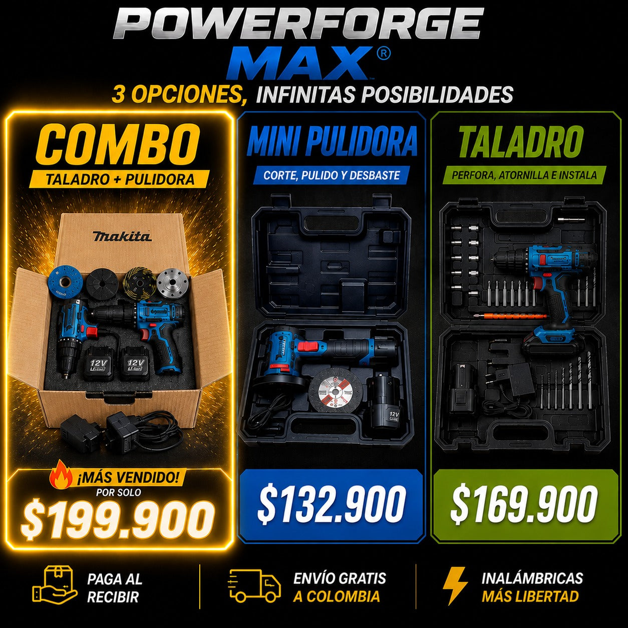 Combo Industrial PowerForge Max®