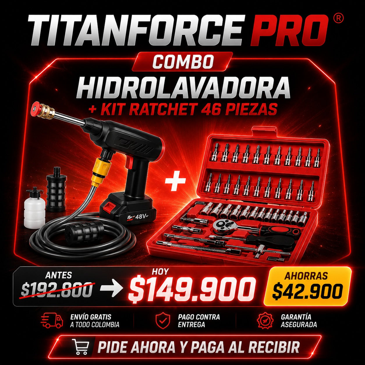 Combo Industrial TitanForce Pro®