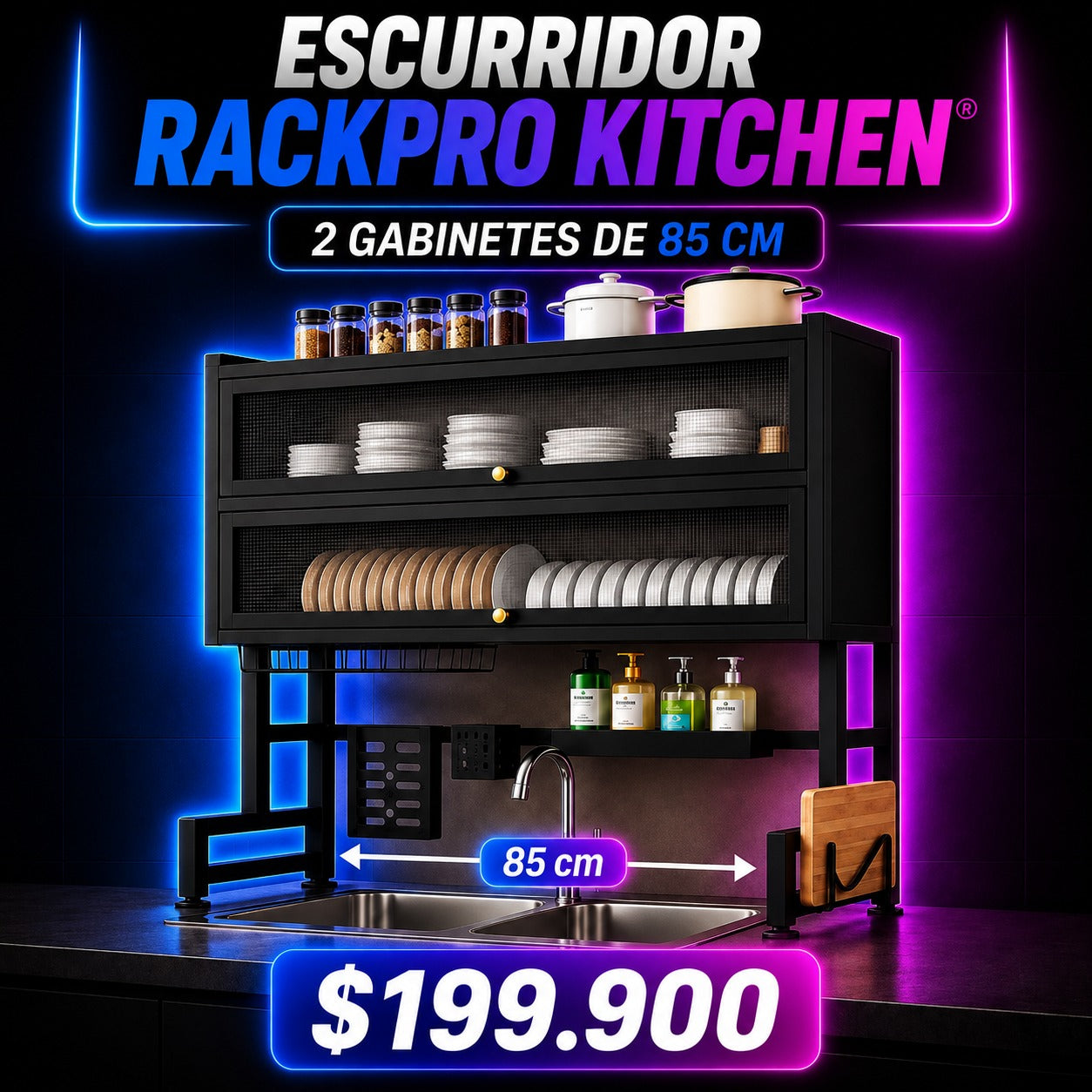 Escurridor De Platos RackPro Kitchen®