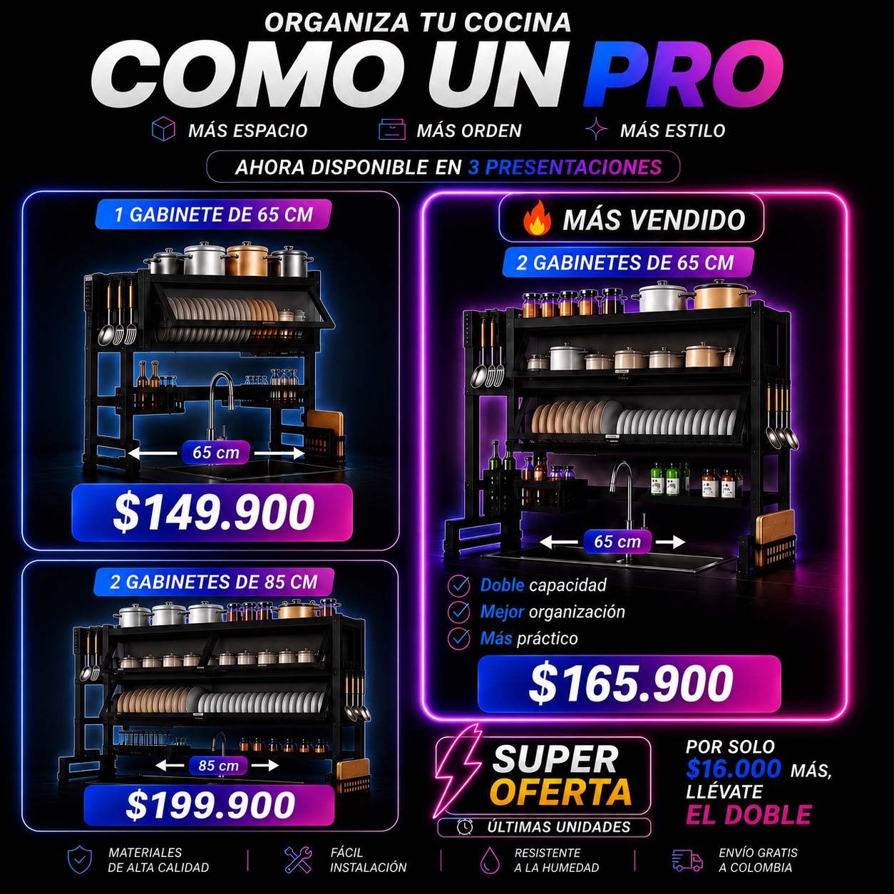 Escurridor De Platos RackPro Kitchen®