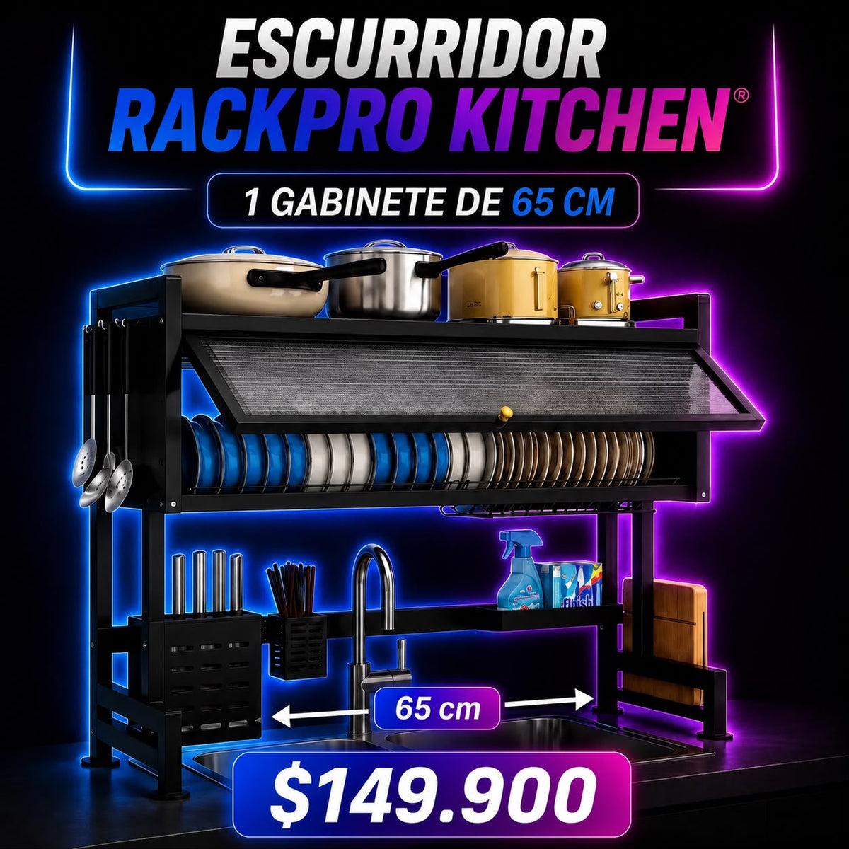 Escurridor De Platos RackPro Kitchen®