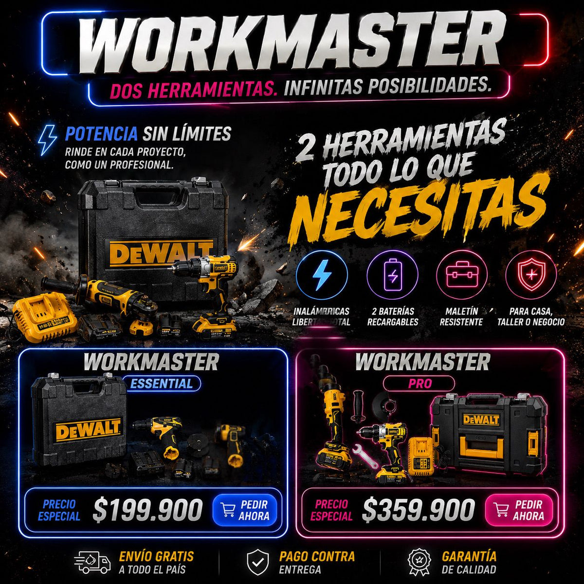 Combo Industrial WorkMaster Pro®